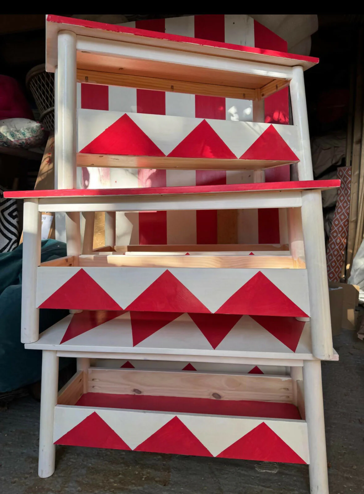 7 x Circus bench seats - Image 3