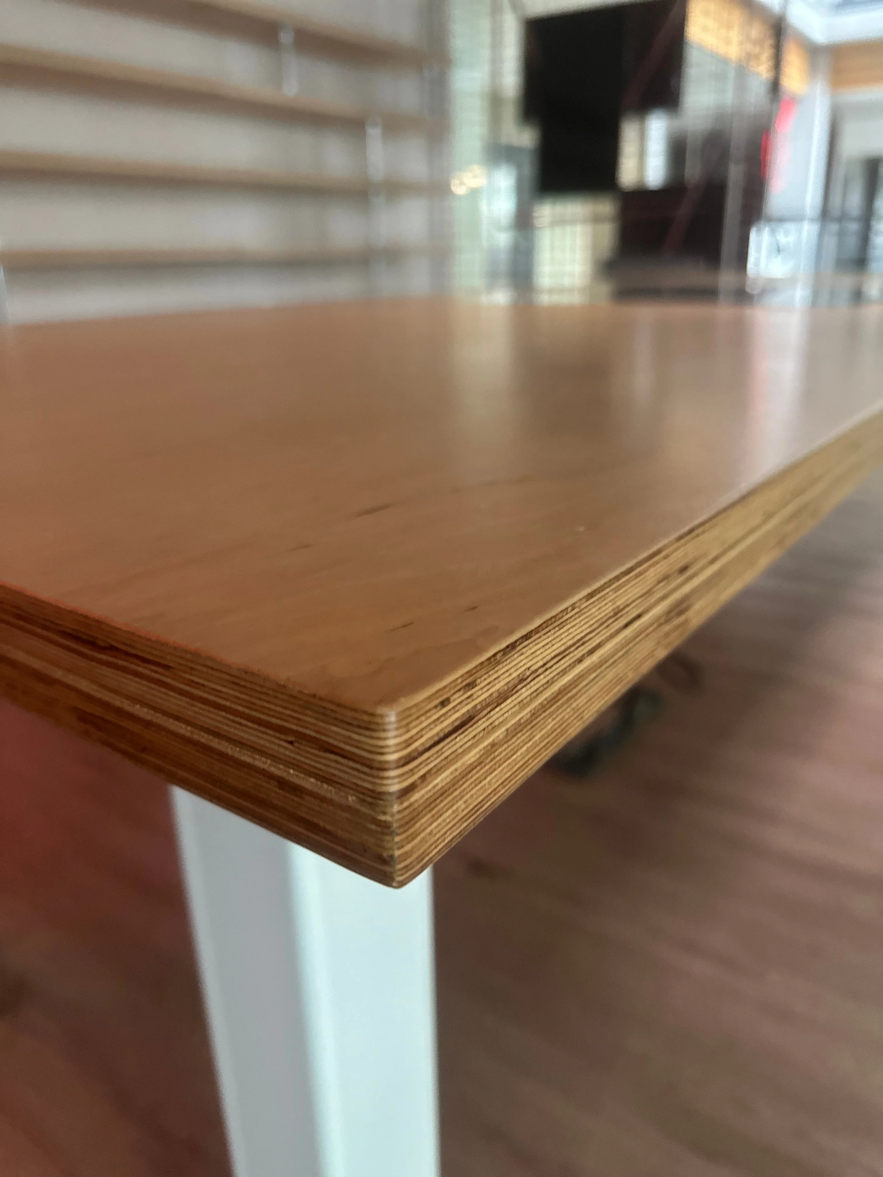 Bespoke 3.6m, meeting table with display window - Image 3