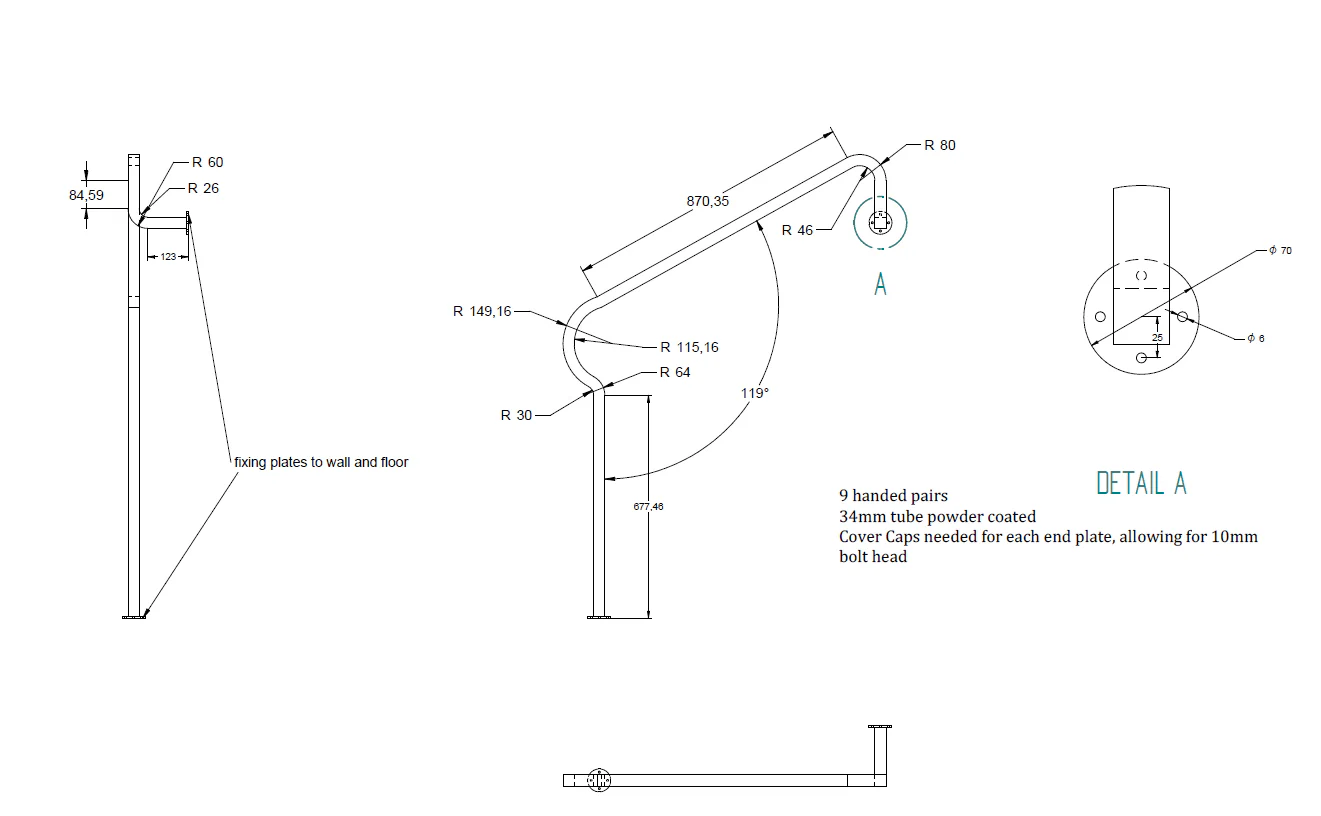 Hand Rails - Various Sizes - Image 9