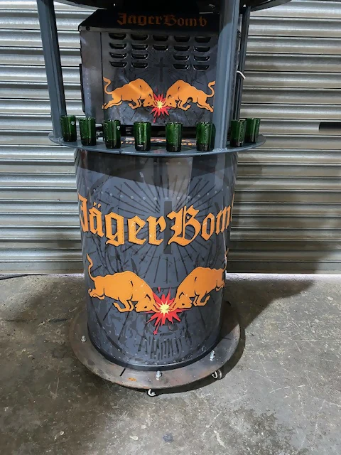 Bomb Bar ( Yes its a bar made from a bomb nose cone ! ) - Image 5