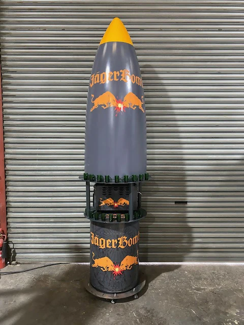 Bomb Bar ( Yes its a bar made from a bomb nose cone ! ) - Image 8