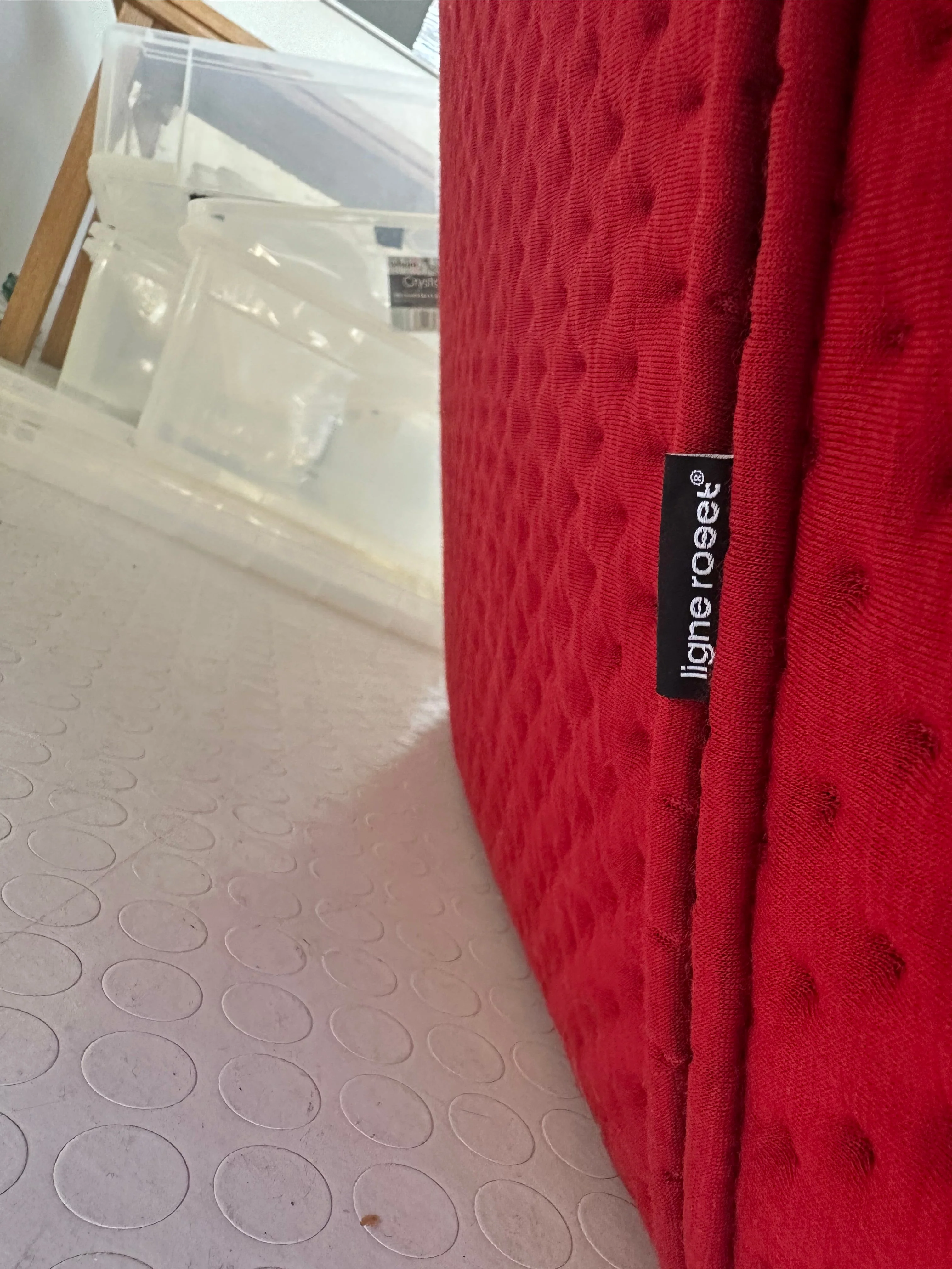 Ligne Roset by Erwan & Ronan Bouroullec Ploum High Back Red Sofa - Image 3