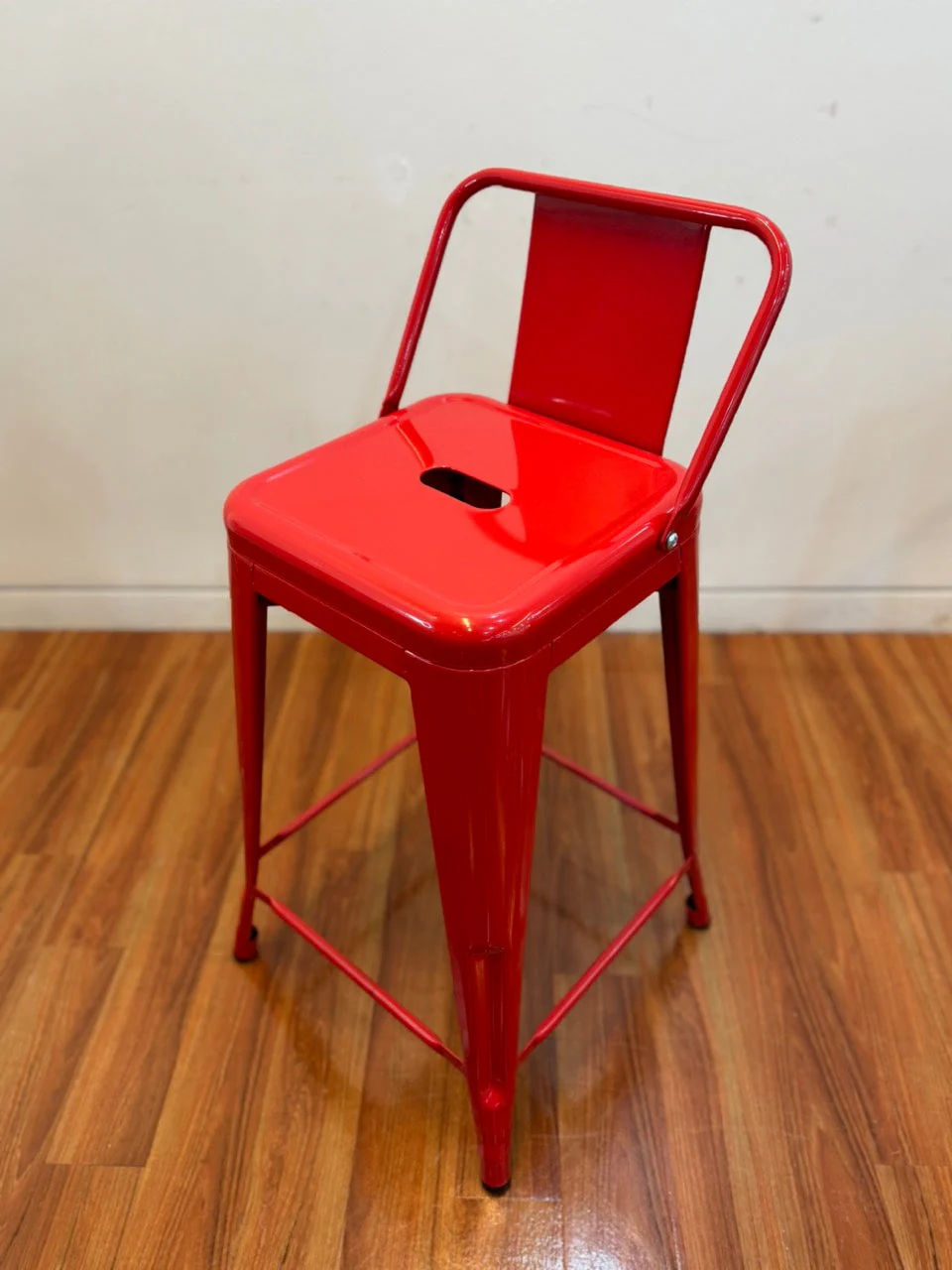 Modern metal bar stools - Image 3