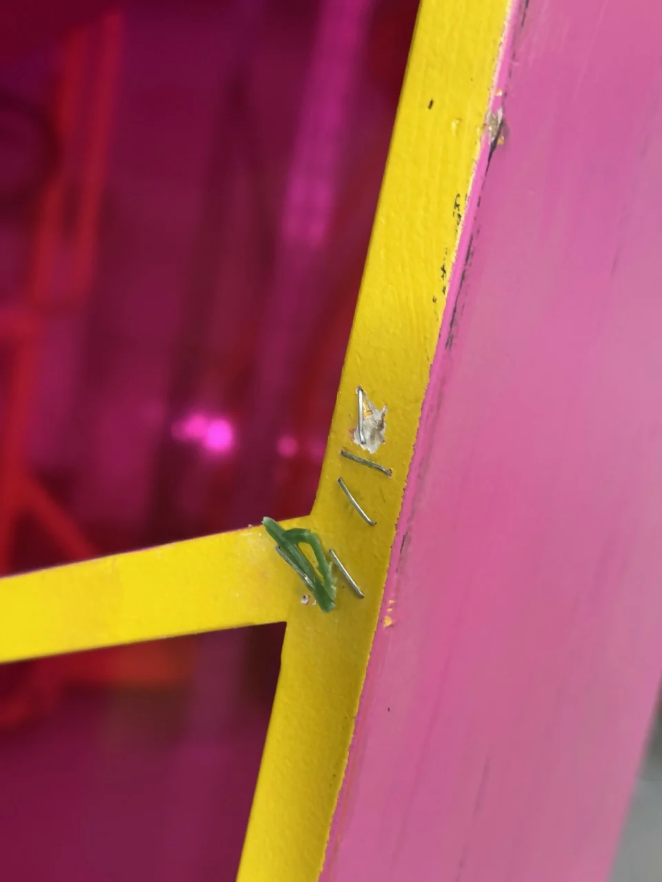 Designer shelves x2. Pink & Yellow + Green & Yellow - Image 4