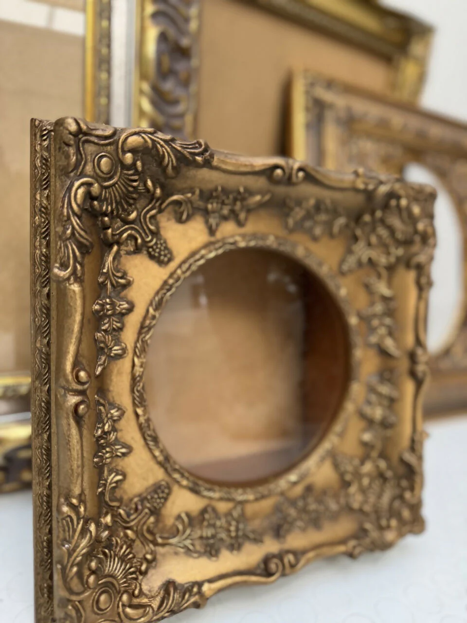 Golden Vintage Picture Frames - Image 3