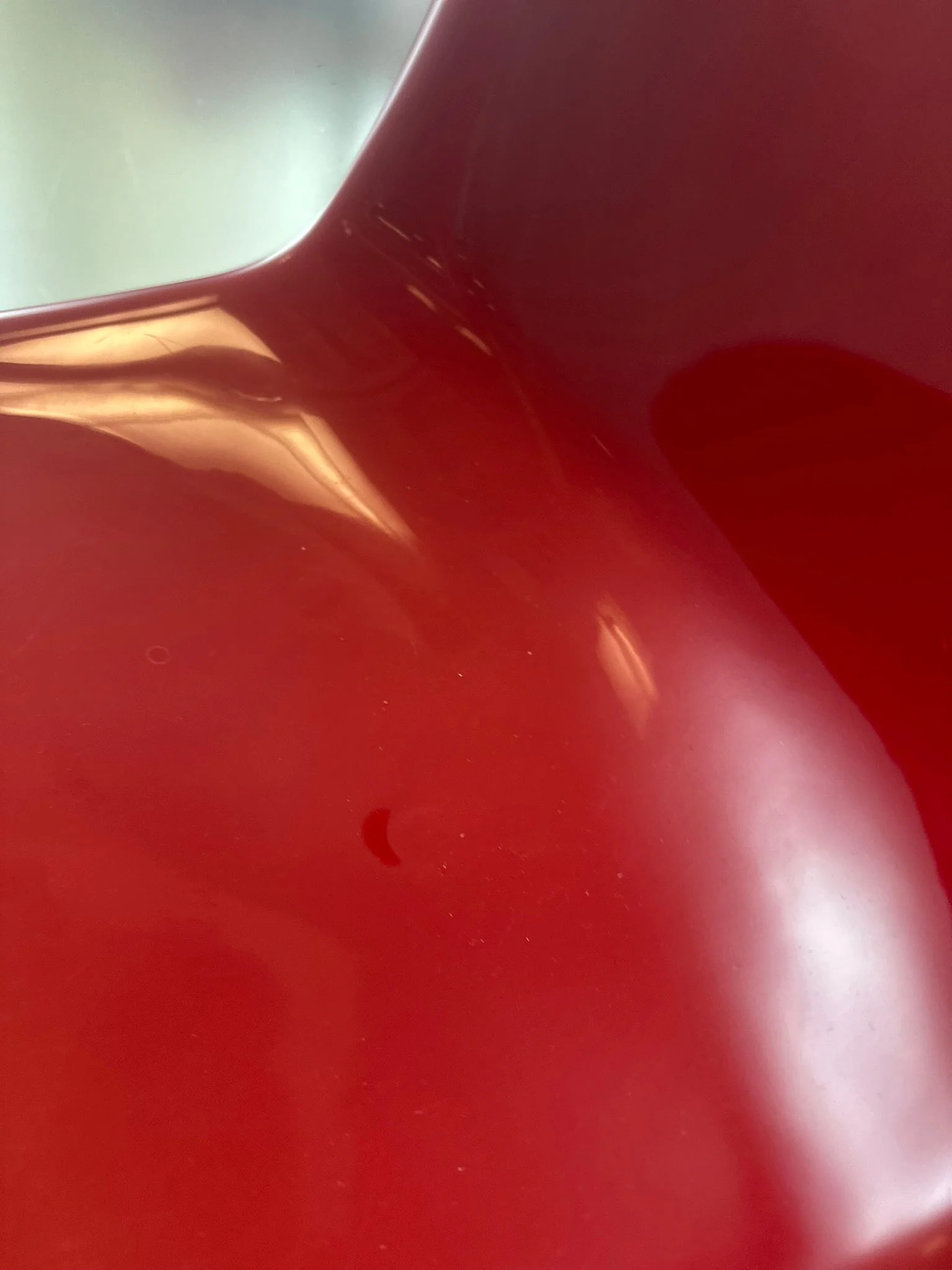 Vitra Style Eames Dining Chairs DSR, Red Glossy, Eiffel (5) - Image 3